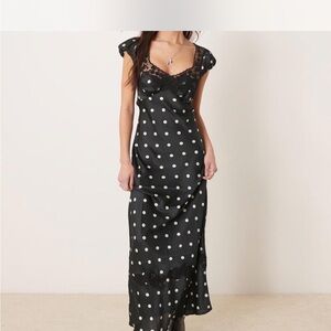 Black Polka Dot Dress